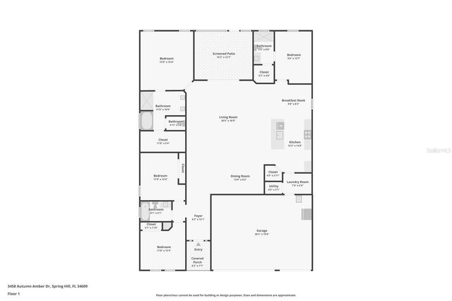 3458 AUTUMN AMBER DR, Spring Hill, FL 34609