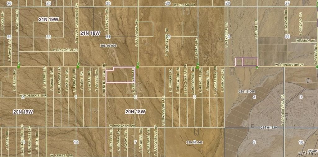 103 acre bulk sale Shinerump Drive, Golden Valley, AZ 86413