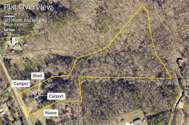 393 N Red Rock Road, Toccoa, GA 30577
