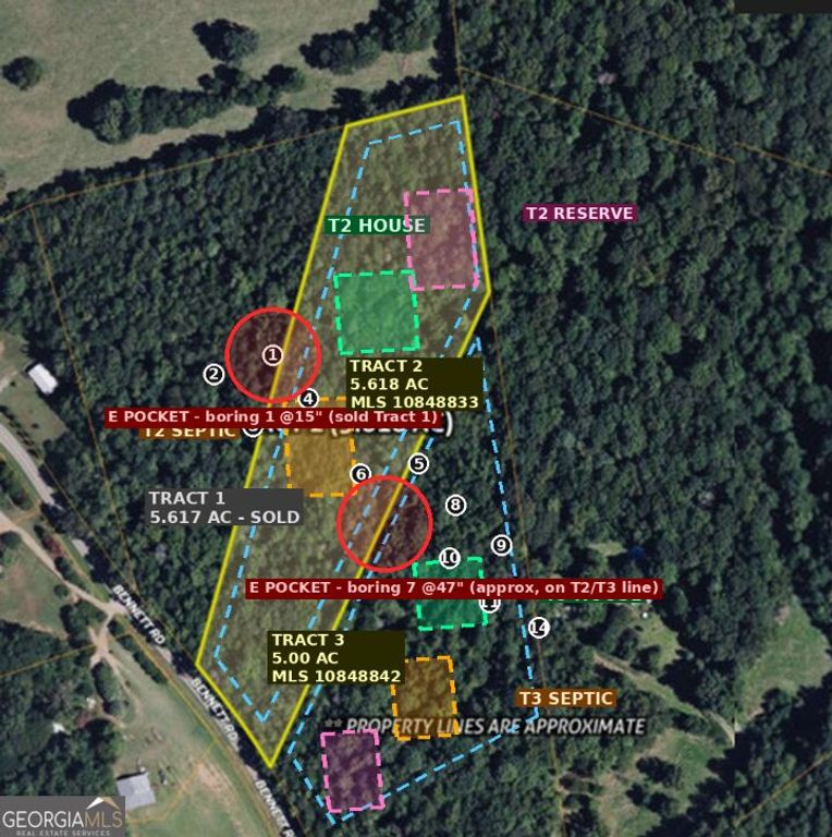 0 Bennett Road LOT 2 AND 3, Homer, GA 30547 — photo 2