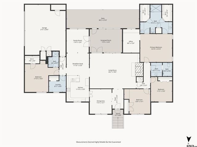 1261 Luann Ln, Tyler, TX 75703