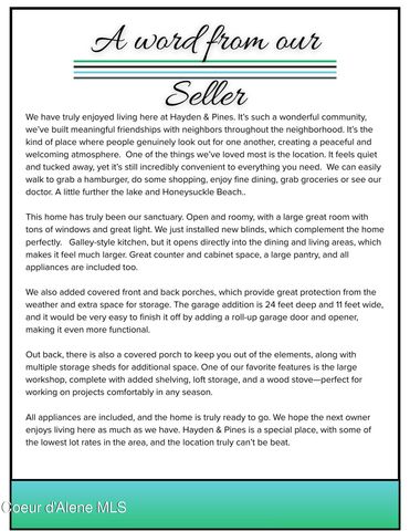 9156 N Starr LOOP, Hayden, ID 83835