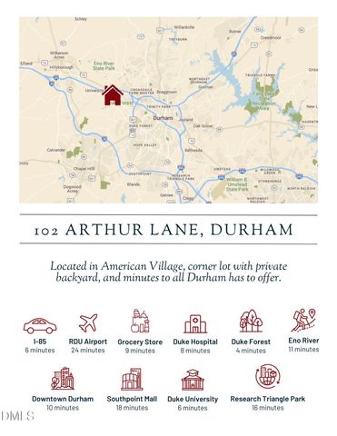 102 Arthur Lane, Durham, NC 27705