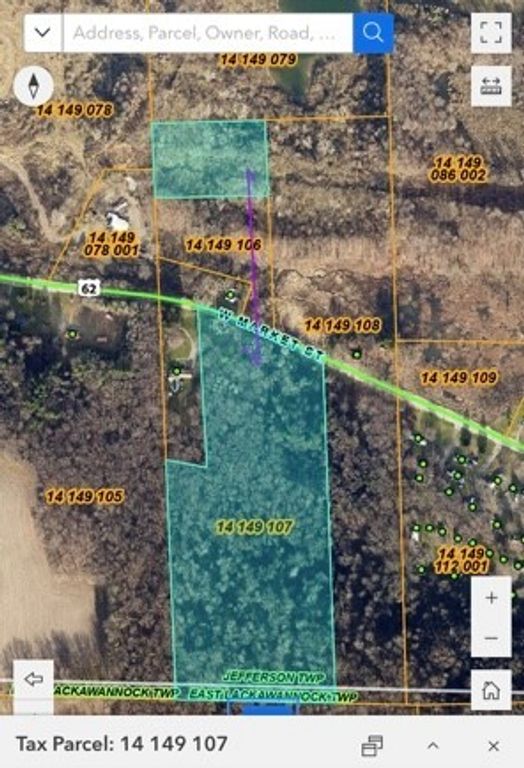 Lot 106 & 107 W Market St, Jefferson Twp, PA 16137