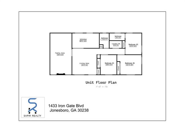 1433 Iron Gate Boulevard, Jonesboro, GA 30238