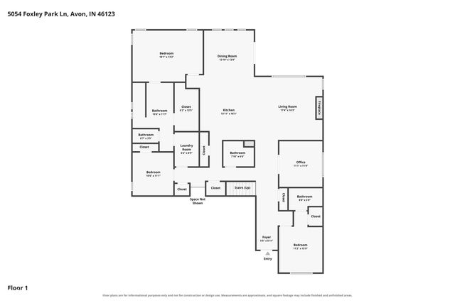 5054 Foxley Park Lane, Avon, IN 46123