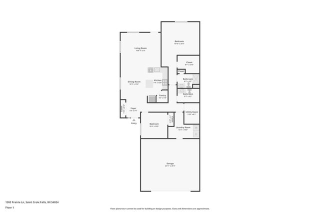 1303 Prairie Lane, Saint Croix Falls, WI 54024