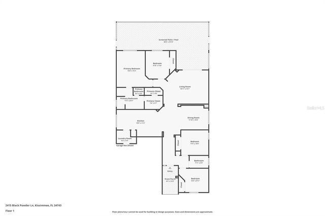 2415 BLACK POWDER LANE, Kissimmee, FL 34743
