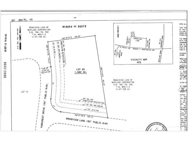 Lot 20 Brookview LN, Hardy, VA 24101