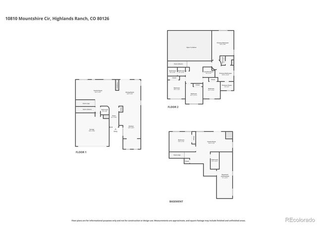 10810 Mountshire Cir, Highlands Ranch, CO 80126