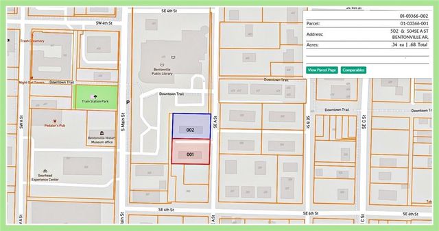 502 & 504 SE A Street, Bentonville, AR 72712