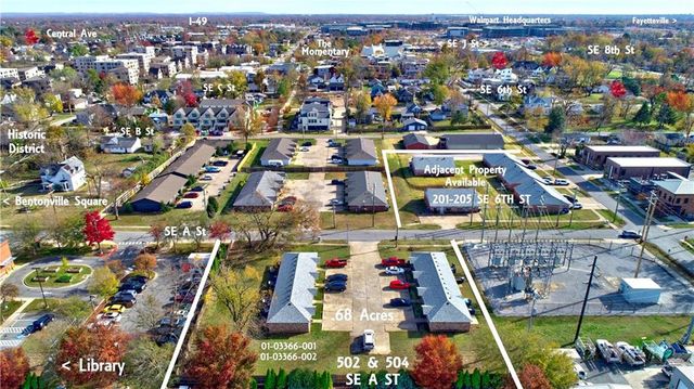 502 & 504 SE A Street, Bentonville, AR 72712