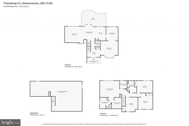 7 RAINDROP CIR, Reisterstown, MD 21136