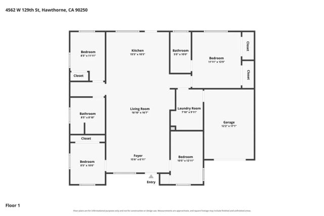 4562 W 129th West, Hawthorne, CA 90250