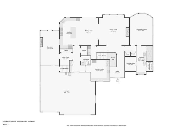 227 PETERLYNN DRIVE, Wrightstown, WI 54180