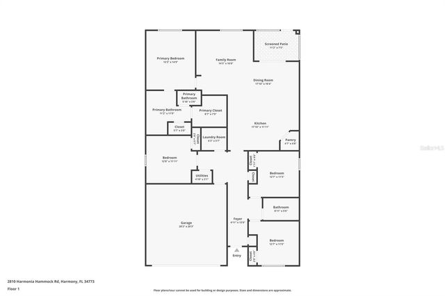 2810 HARMONIA HAMMOCK ROAD, Harmony, FL 34773