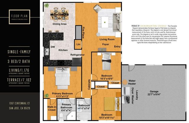 1307 Centennial Court, San Jose, CA 95129