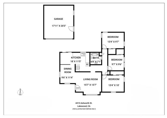 4415 Ashworth, Lakewood, CA 90712