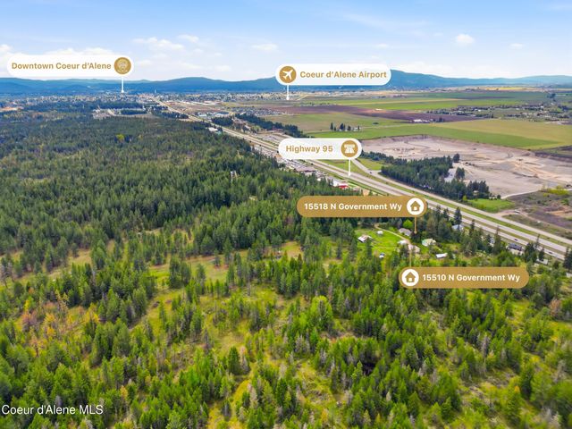 15510 & 18 N Government Way, Hayden, ID 83835