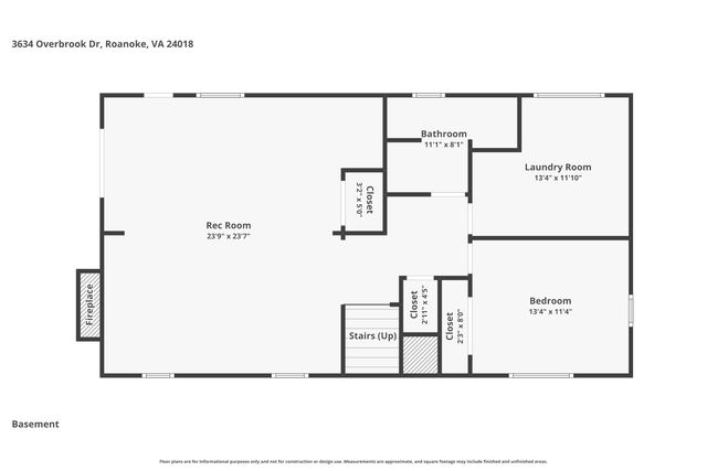 3634 Overbrook DR, Roanoke, VA 24018