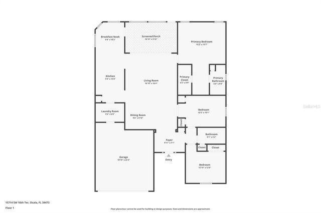 15714 SW 16TH TERRACE, Ocala, FL 34473