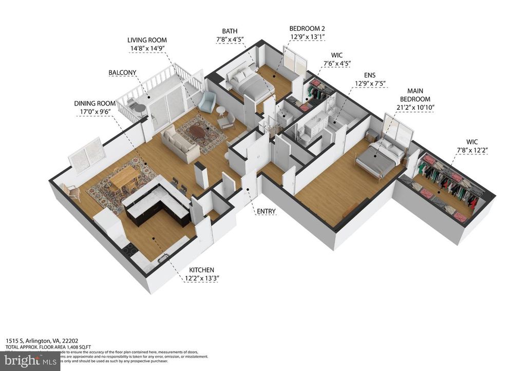 1515 S ARLINGTON RIDGE RD #402, Arlington, VA 22202