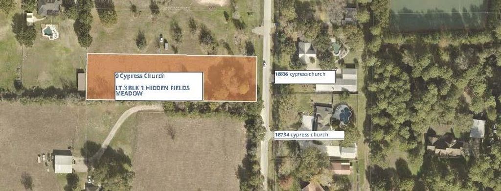 0 Cypress Church Road, Cypress, TX 77433