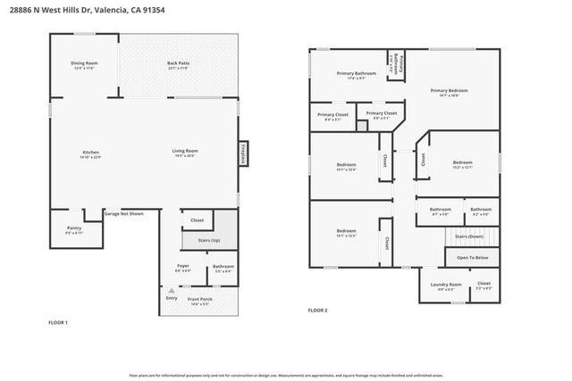 28886 West Hills Drive, Valencia, CA 91354