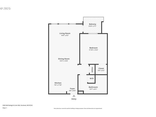 2335 Nw RALEIGH St 305, Portland, OR 97210