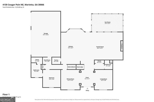 4130 Cougar Point NE, Marietta, GA 30066