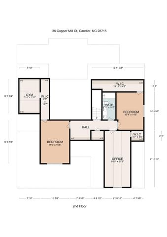 36 Copper Mill Court, Candler, NC 28715