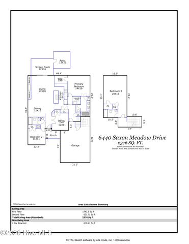 6440 Saxon Meadow Drive, Leland, NC 28451