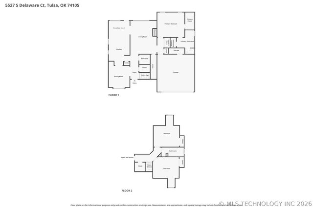 5527 S Delaware Court, Tulsa, OK 74105