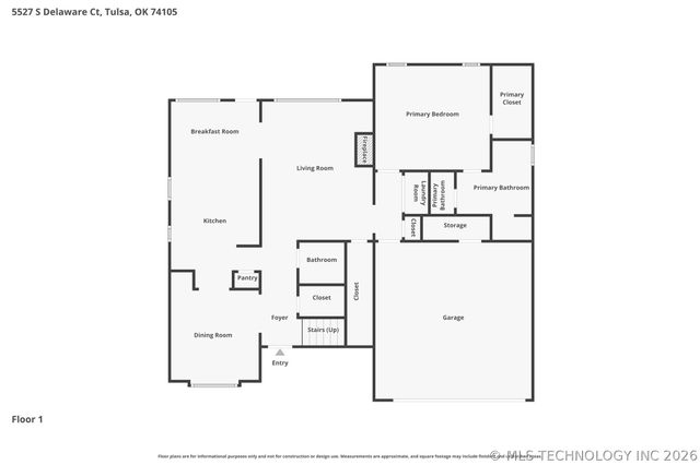 5527 S Delaware Court, Tulsa, OK 74105