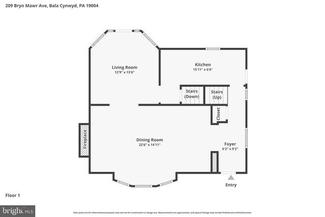 209 BRYN MAWR, Bala Cynwyd, PA 19004