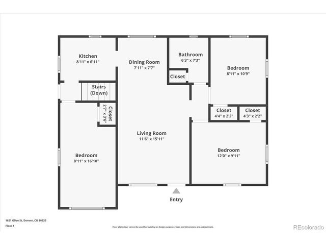 1621 Olive St, Denver, CO 80220