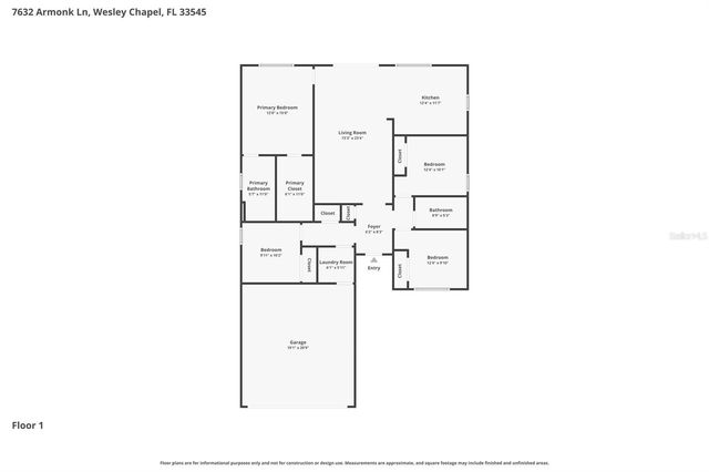 7632 ARMONK LANE, Wesley Chapel, FL 33545