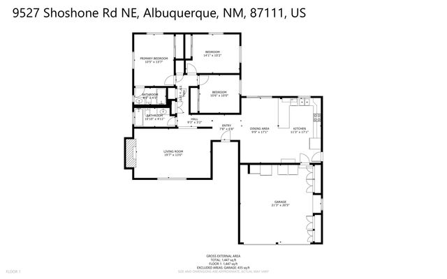 9527 Shoshone Road NE, Albuquerque, NM 87111