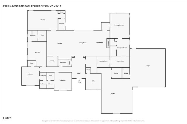 9388 S 279th East Avenue, Broken Arrow, OK 74014