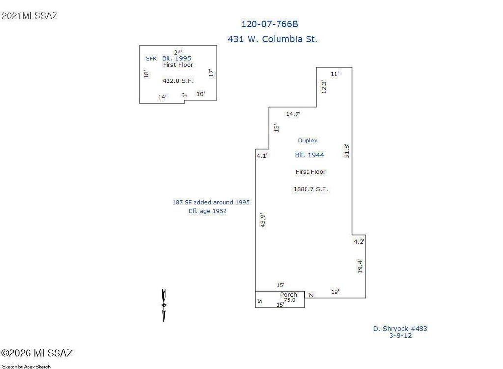 431 W Columbia Street, Tucson, AZ 85714