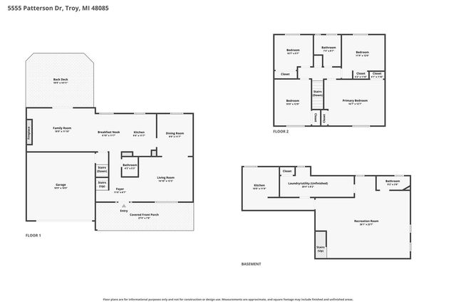 5555 Patterson Drive, Troy, MI 48085