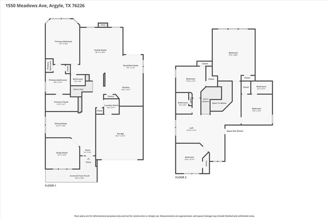 1550 Meadows Avenue, Lantana, TX 76226