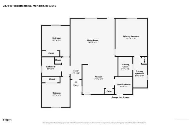 2179 W Fieldstream Dr, Meridian, ID 83646