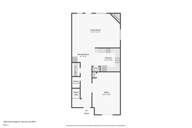 1388 Harbins Ridge Drive, Norcross, GA 30093