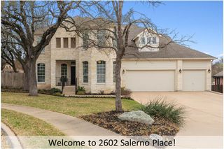 2602 Salerno PL, Cedar Park, TX 78613