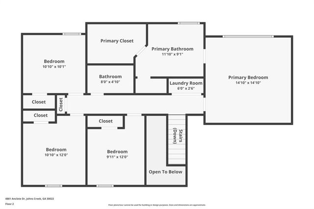 4881 Anclote Drive, Johns Creek, GA 30022
