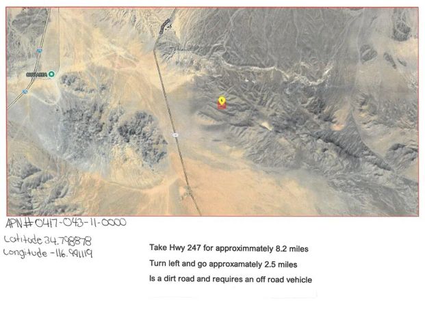 11 Off of the 247, Barstow, CA 92311