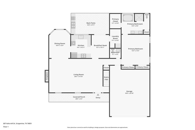 607 Ashcroft Drive, Grapevine, TX 76051