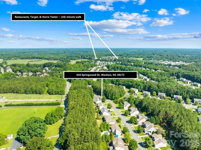 610 Springwood Drive, Waxhaw, NC 28173
