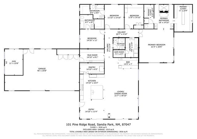 101 Pine Ridge Road, Sandia Park, NM 87047
